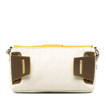Fendi | Pre-Owned Zucca Convertible Baguette Crossbody | White