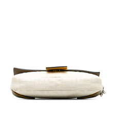 Fendi | Pre-Owned Zucca Convertible Baguette Crossbody | White