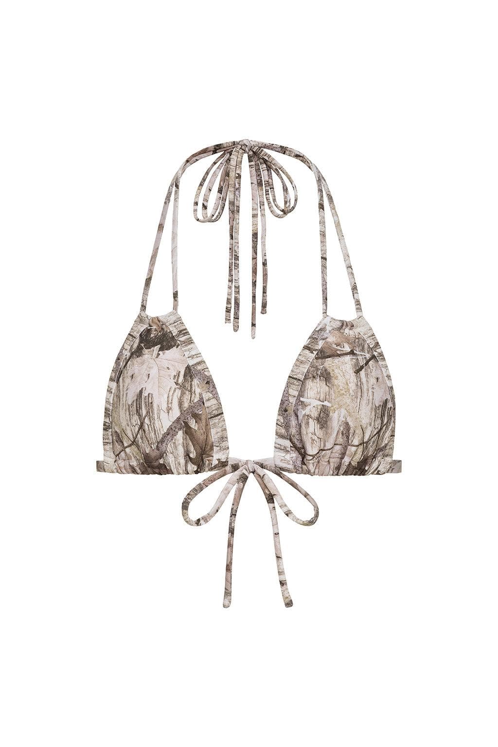 Euro Bow Bikini Top | Camo