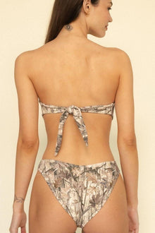 Added Coverage Lulu Zig Zag Stitch Bikini Bottom | Camo