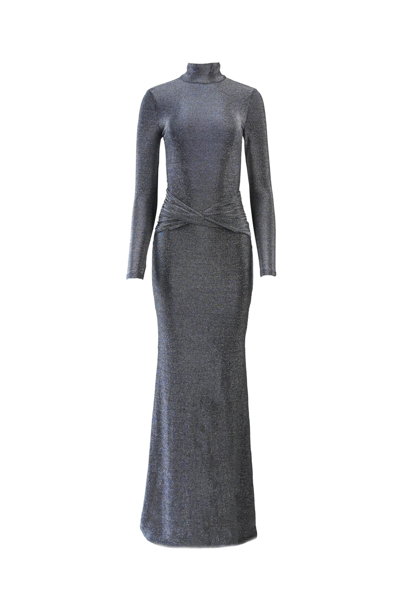 Cassia Maxi Dress | Iridescent Onyx