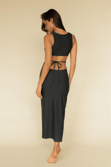 Mickie Dress | Charcoal