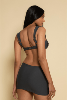 Micro Skirt | Charcoal