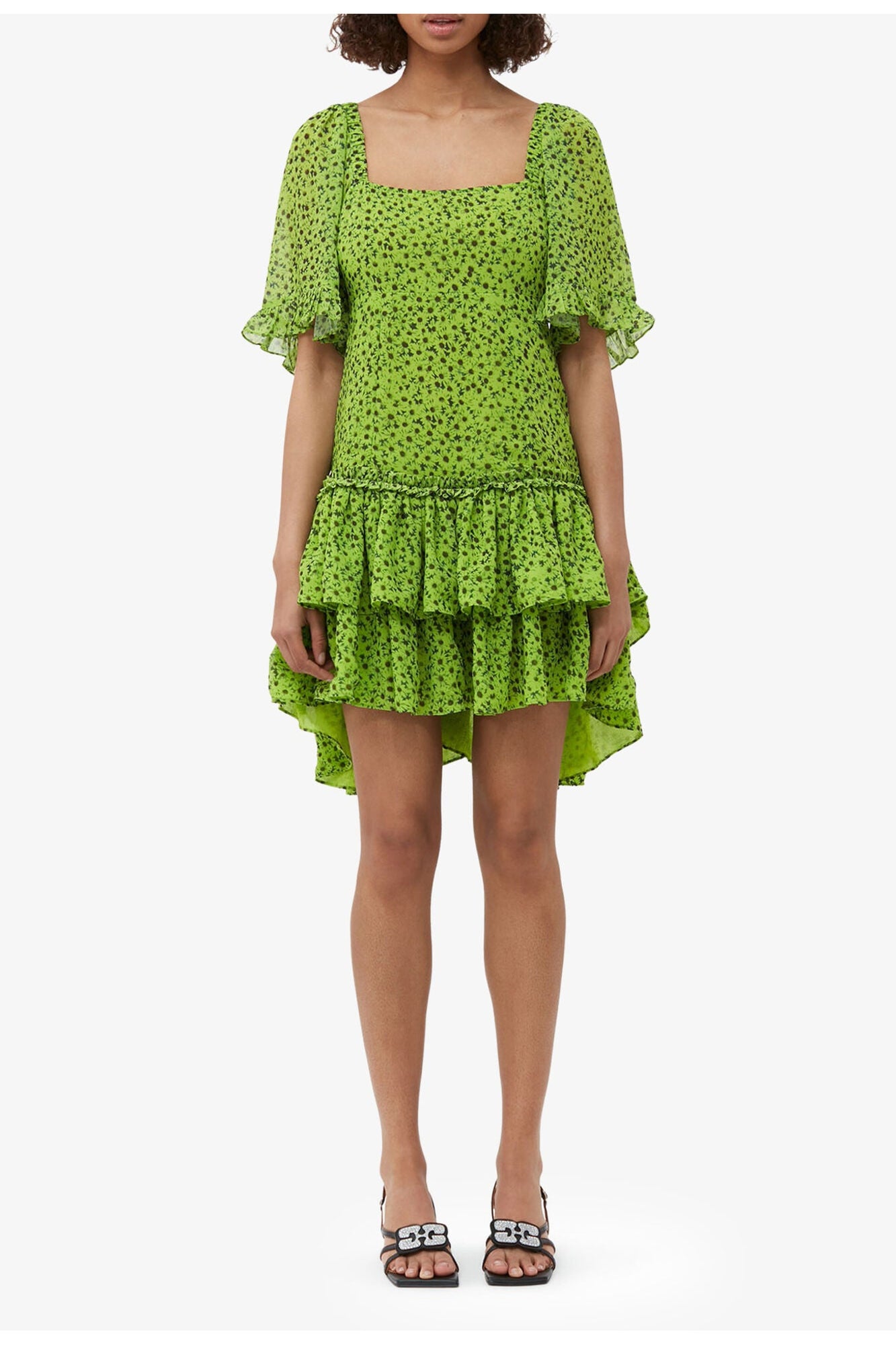 Chiffon Mini Dress | Tender Shoots