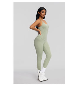 Contrology Crossback Bodysuit | Sage Green