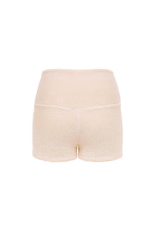 Micro Bike Short | Crema Scrunch