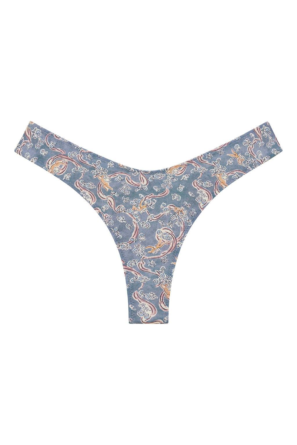Lulu Zig Zag Stitch Bikini Bottom | Cupid