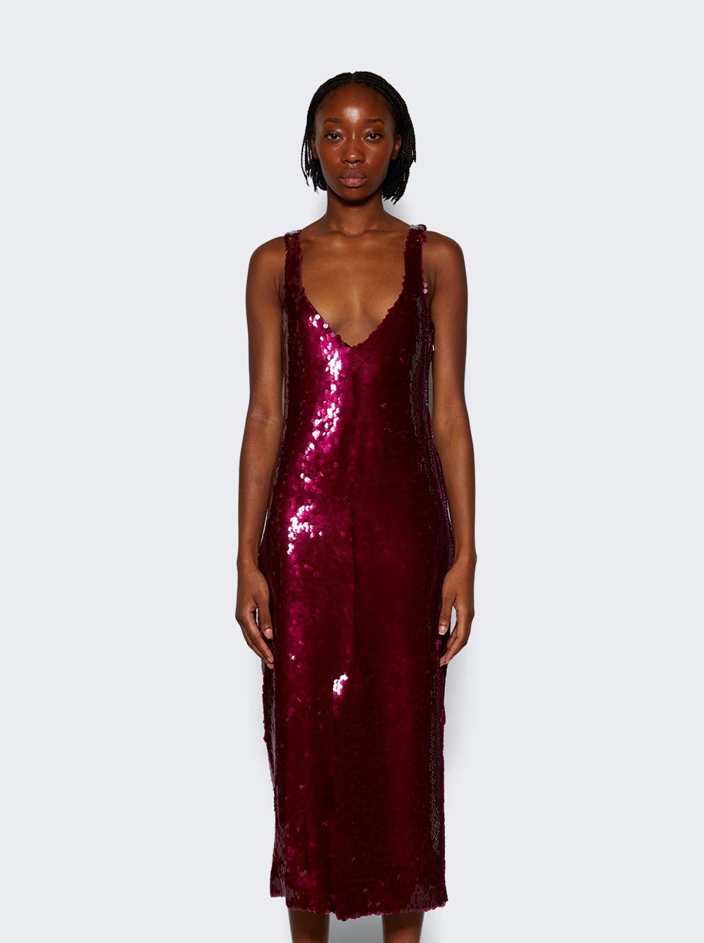 Women | 16Arlington | Kal Sequined Midi-dress | Rossocili