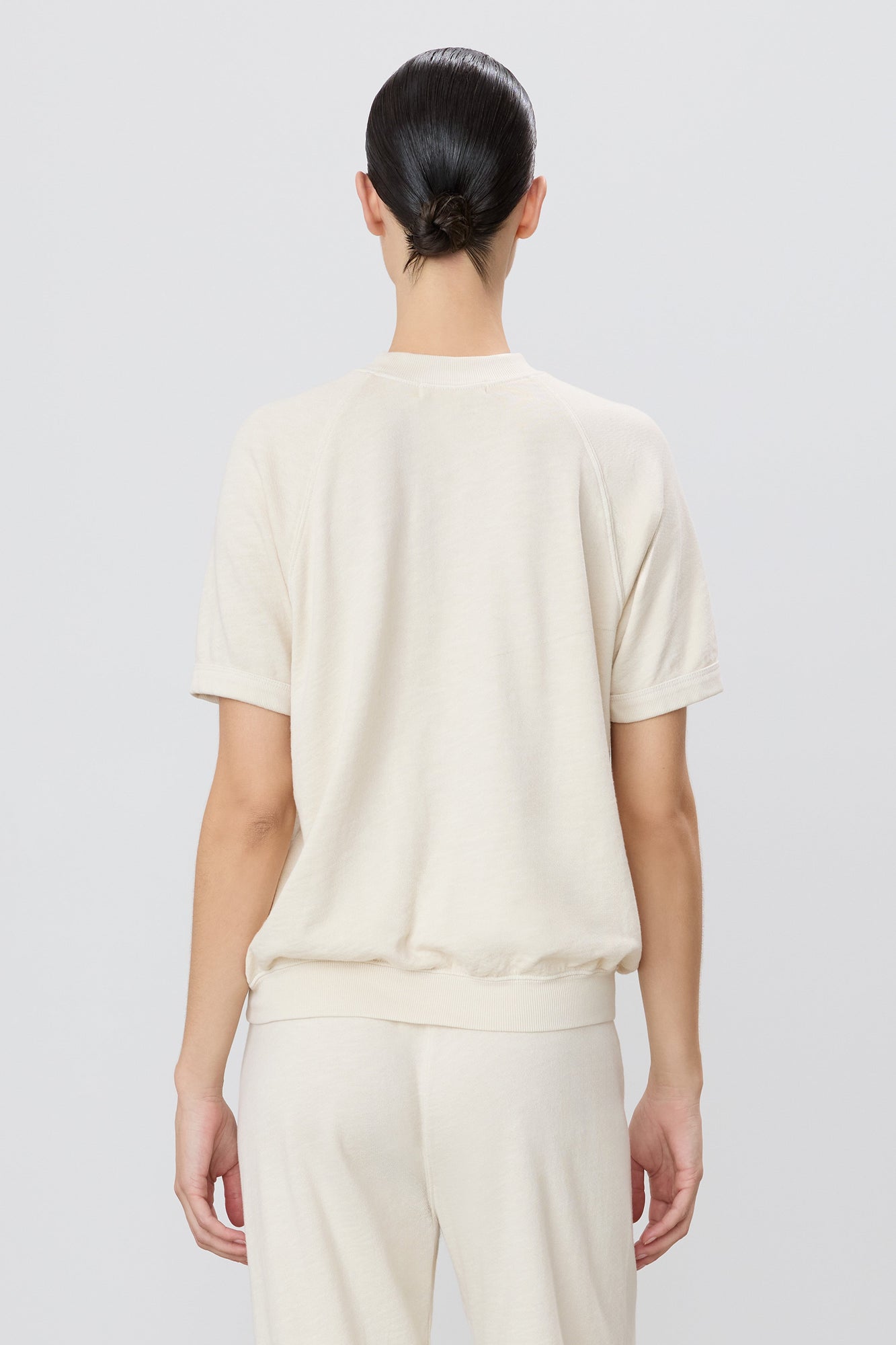 SHORT SLEEVE RAGLAN SWEATSHIRT - ETERNE