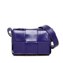 Bottega Veneta | Pre-Owned Candy Nappa Intrecciato Cassette Crossbody | Purple