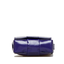 Bottega Veneta | Pre-Owned Candy Nappa Intrecciato Cassette Crossbody | Purple