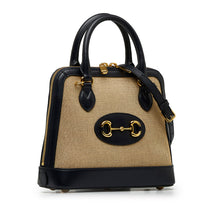 Gucci | Pre-Owned Small Horsebit 1955 Canvas Top Handle | Brown