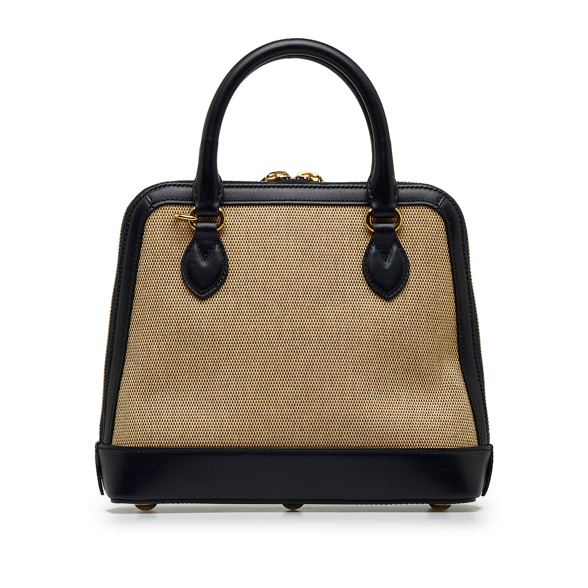 Gucci | Pre-Owned Small Horsebit 1955 Canvas Top Handle | Brown