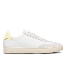 Unisex | Deane | White Leather Wax Yellow