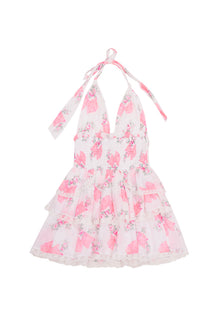 Deanna Rosa Beaux Halter Dress | Pink Mint