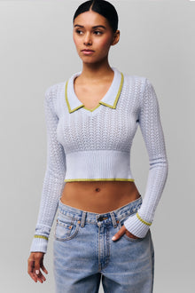Womens | Charlotte Pullover Knit | Powder Blue
