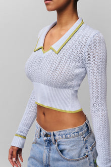 Womens | Charlotte Pullover Knit | Powder Blue