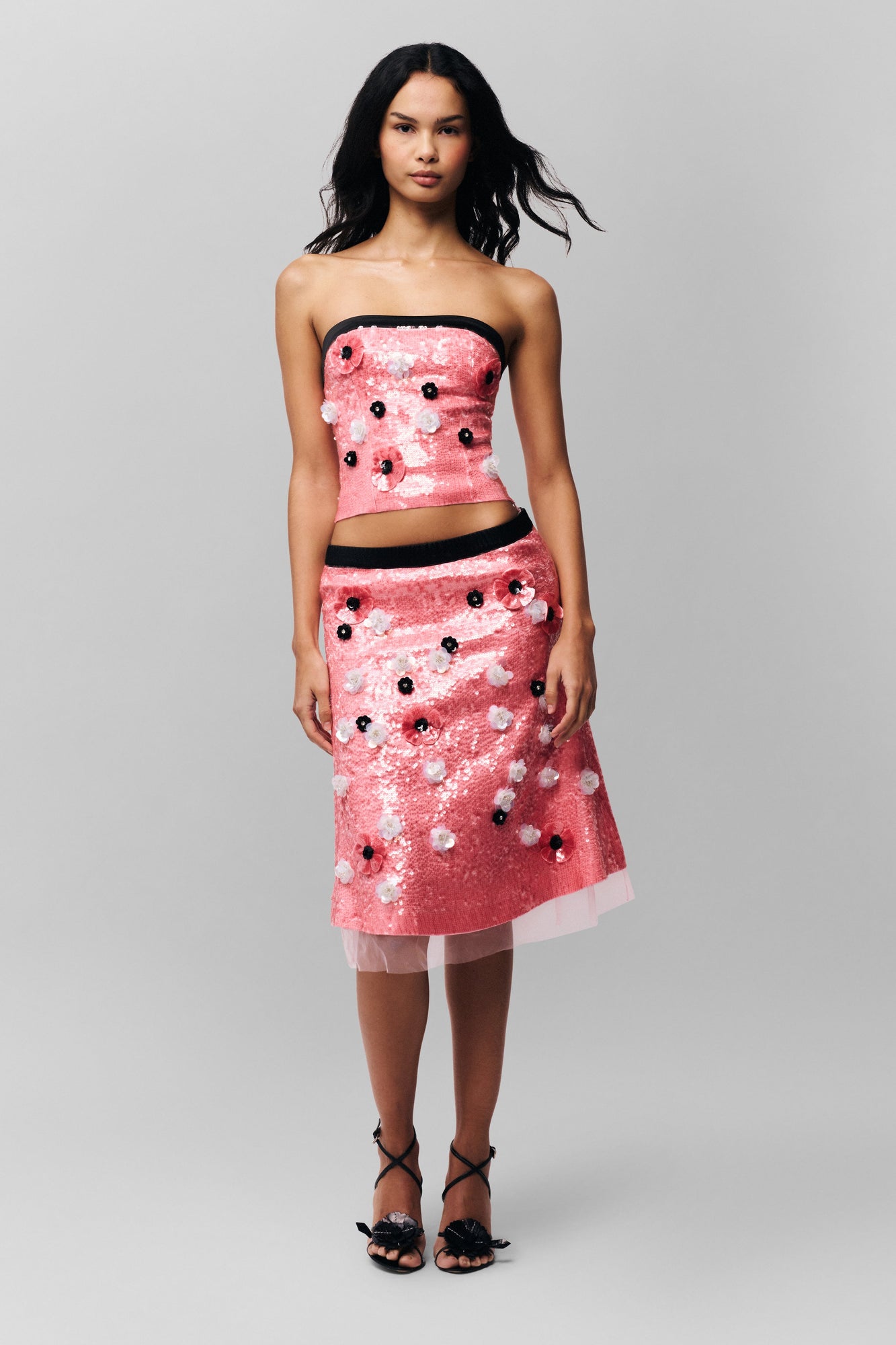 Womens | Ambroise Sequin Tube Top | Ballet Slipper