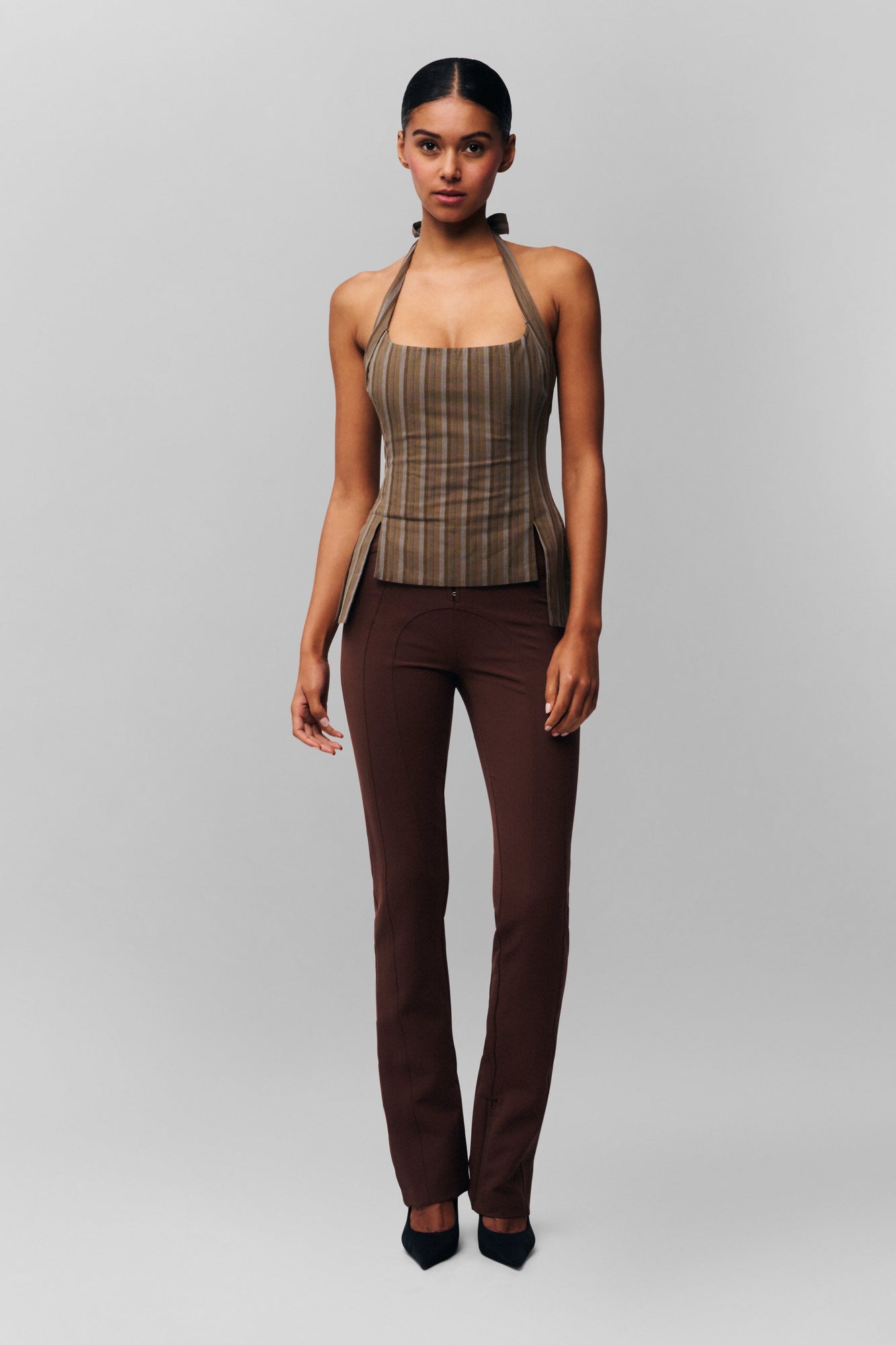 Womens | Aurora Trouser | Brown
