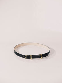 Constance Corduroy Leather Black Gold | Corduroy Black & Gold