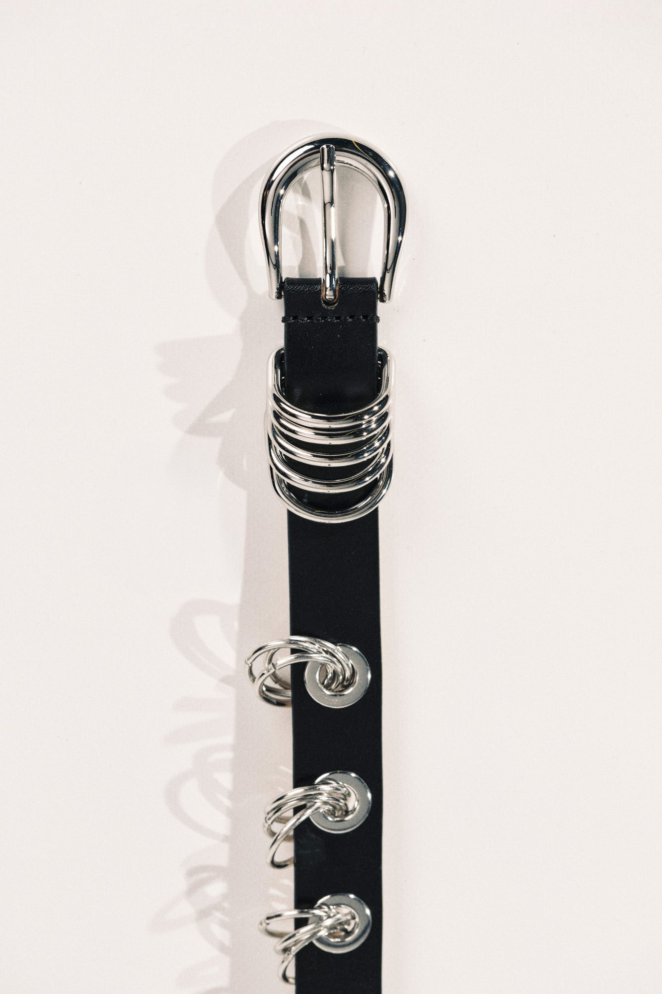 Revenge Belt | Black & Silver