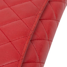 Chanel | Pre-Owned Lambskin Le Boy Wallet On Chain | Red