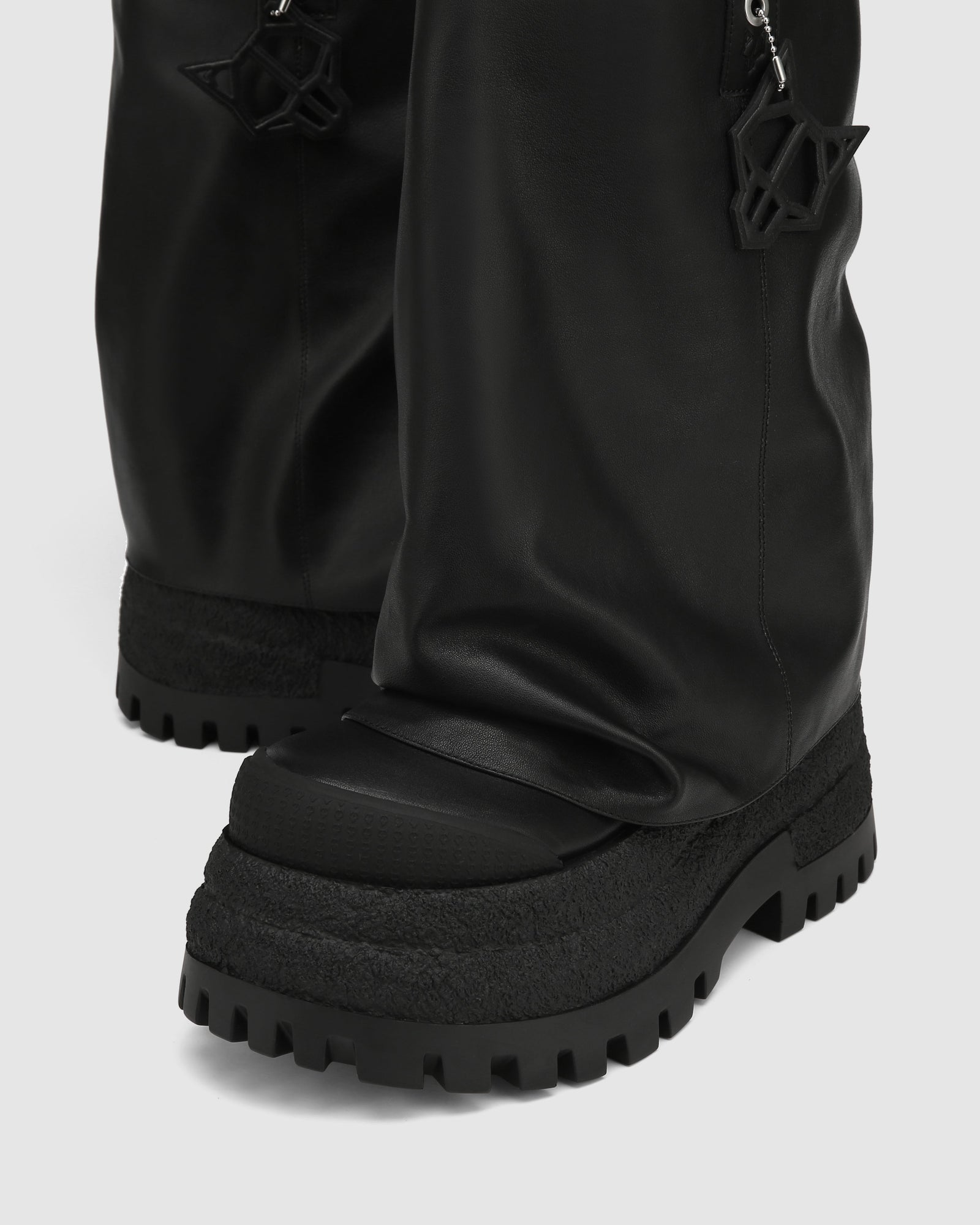 Womens | Disturb Leather Boot | Black