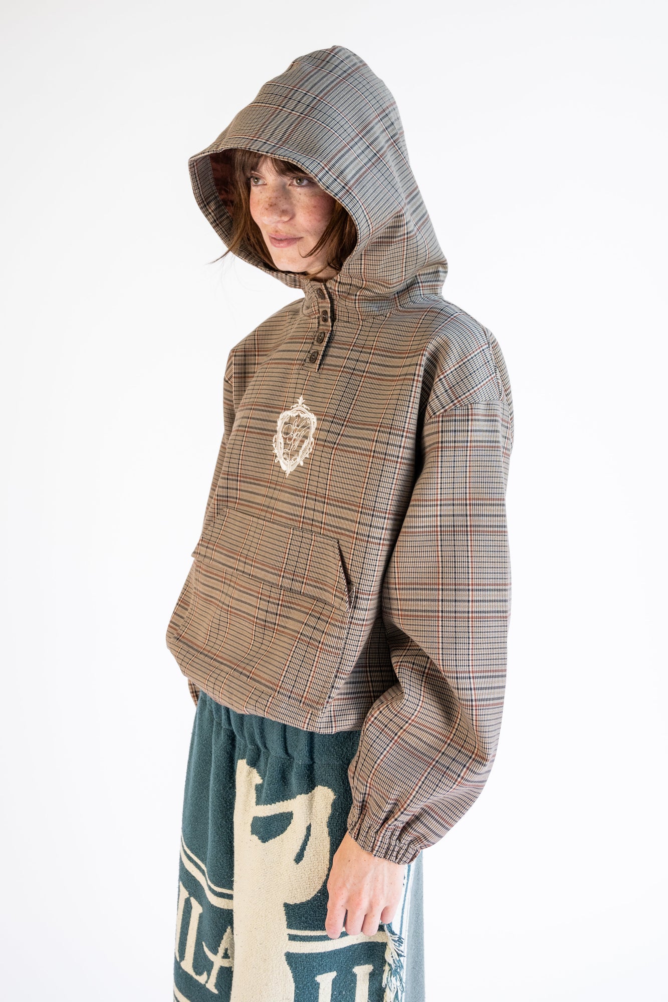 Holloway Plaid Hoodie | Multicolor