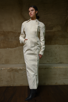 Blythe Trench Dress | Snakeskin