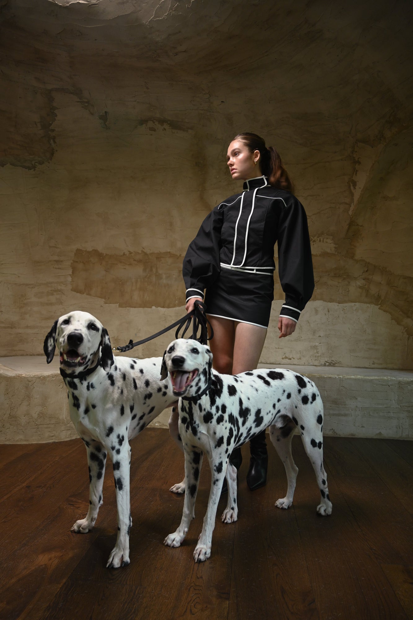 Mindy Cotton Jacket | Black