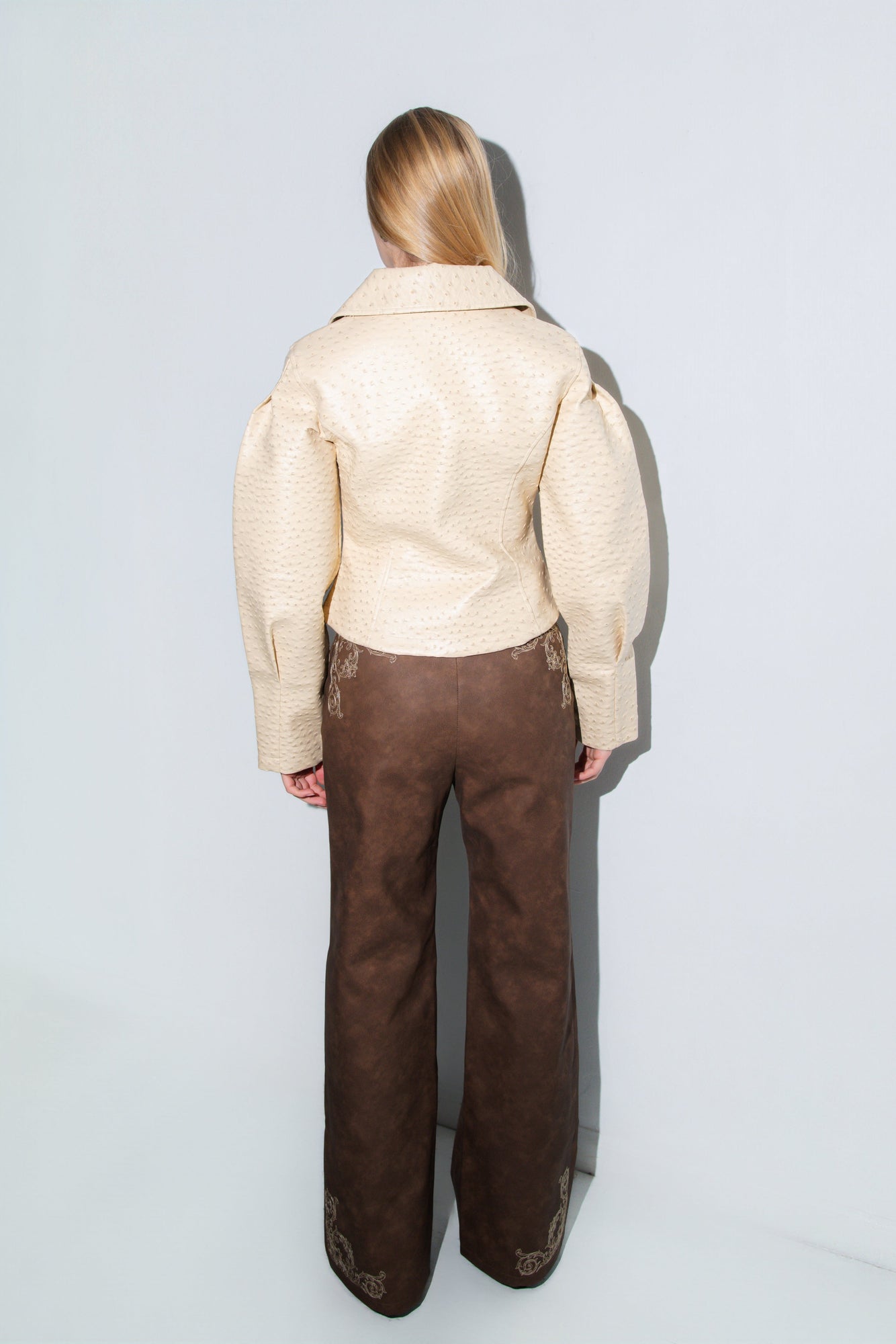 Olsen Ostrich Jacket | Sand