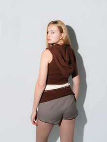 Louis Knit Tank | Chocolate