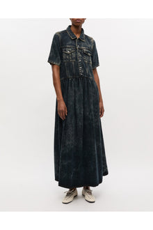 Denim Dress | Black Washed
