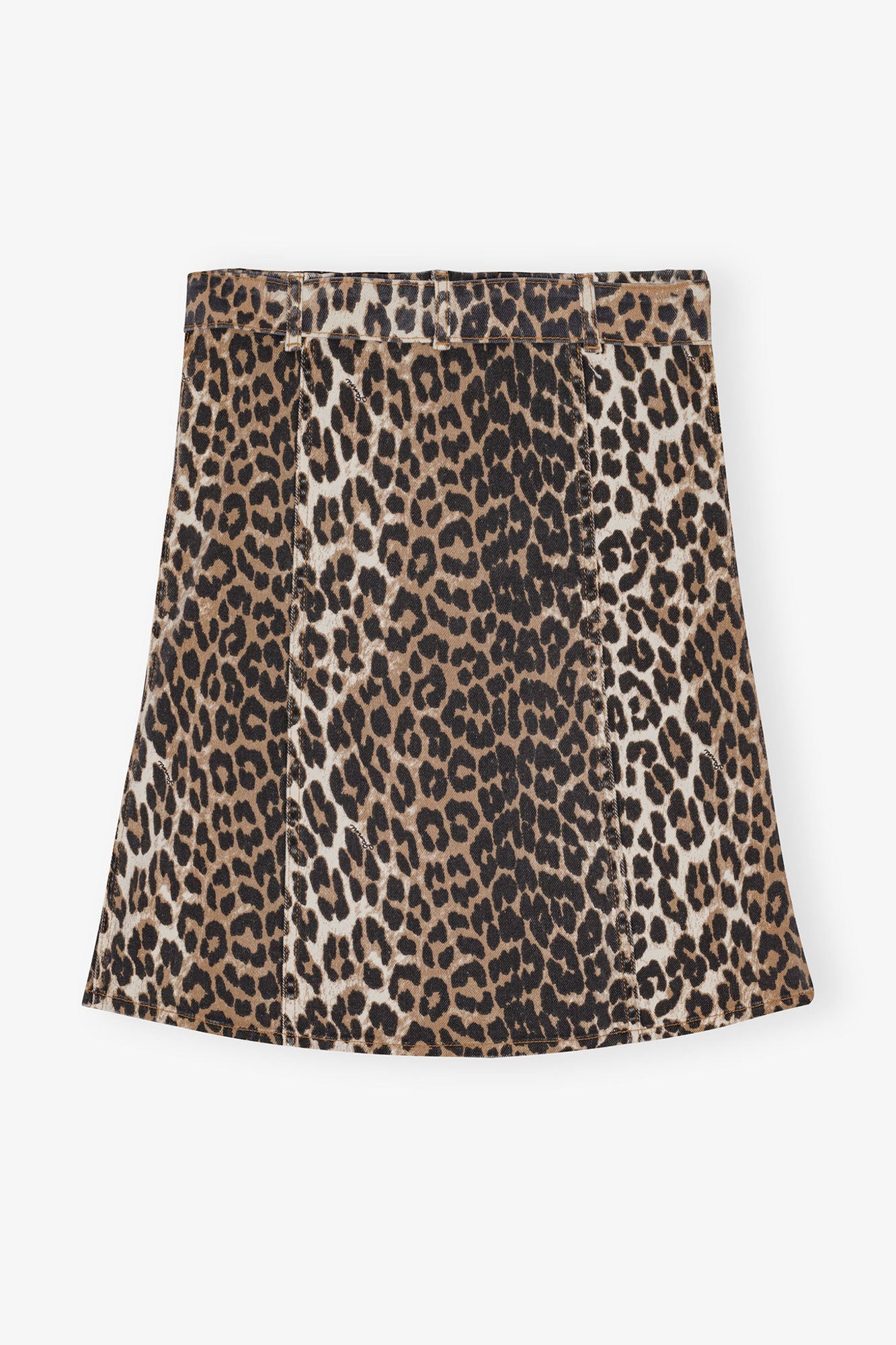 Denim Top | Leopard