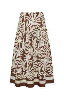 Diya Skirt | Catalina Khaki