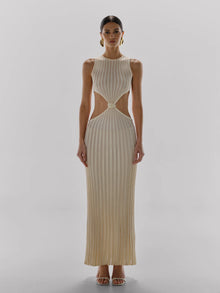 Blade Maxi Dress | Marble Ivory