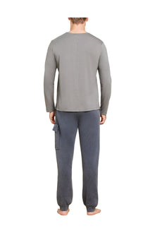 Mens | Malibu Collection Seamed Long Sleeve Tee | Olive Branch