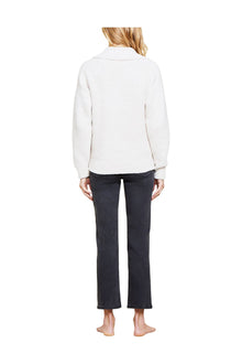 Womens | Cozychic Button Pullover | He Stone/Cream