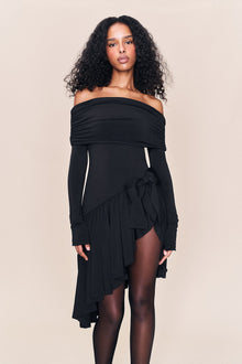 Womens | Lola Mini Dress | Black
