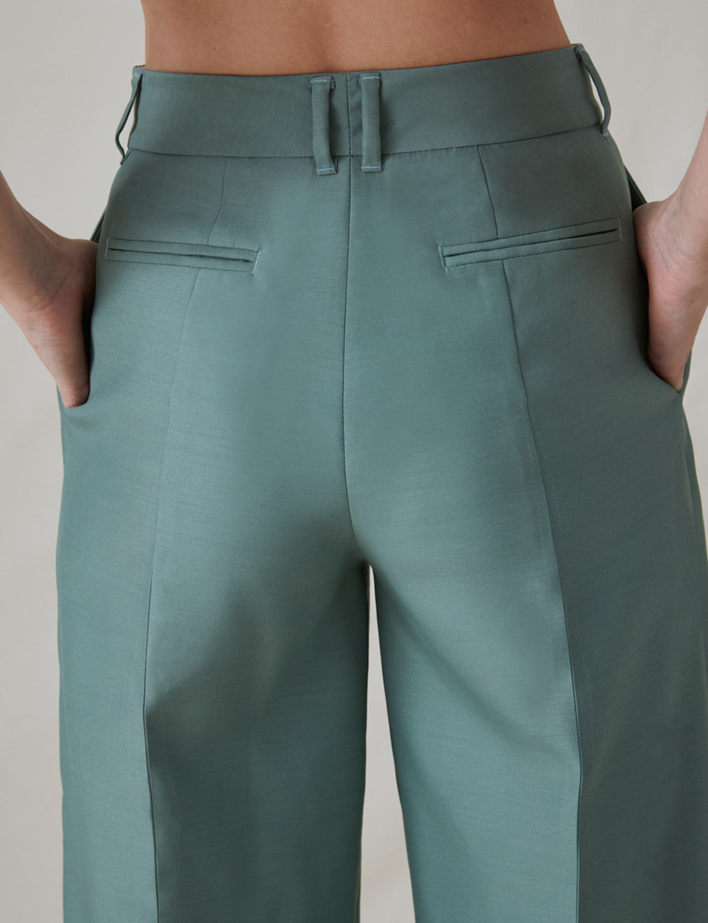 Womens | The Tailored Trousers | Seaglass