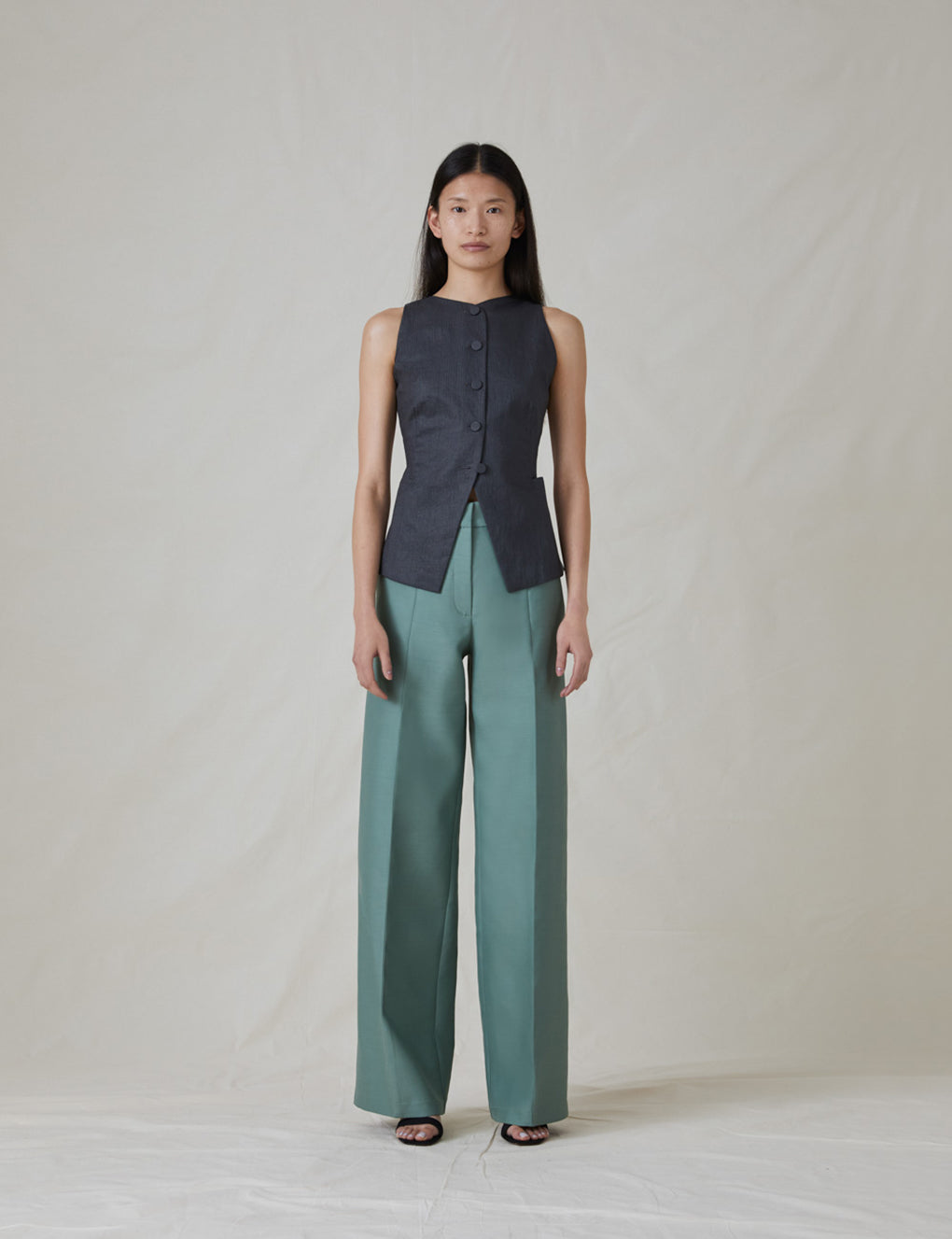 Womens | The Tailored Trousers | Seaglass