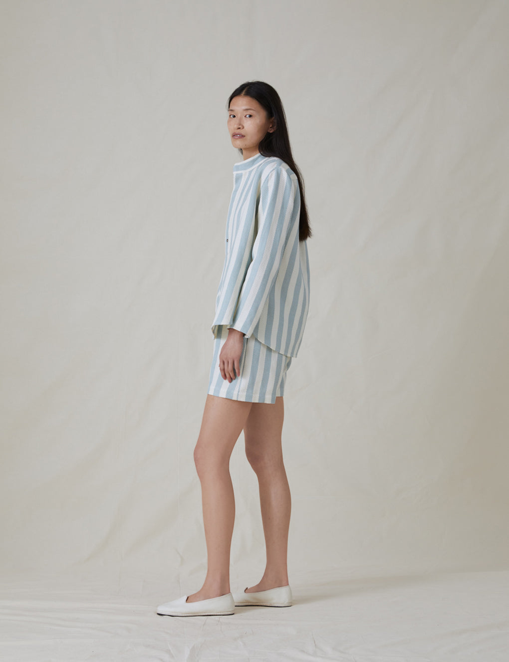 Womens | The Shorts | Sky Stripe