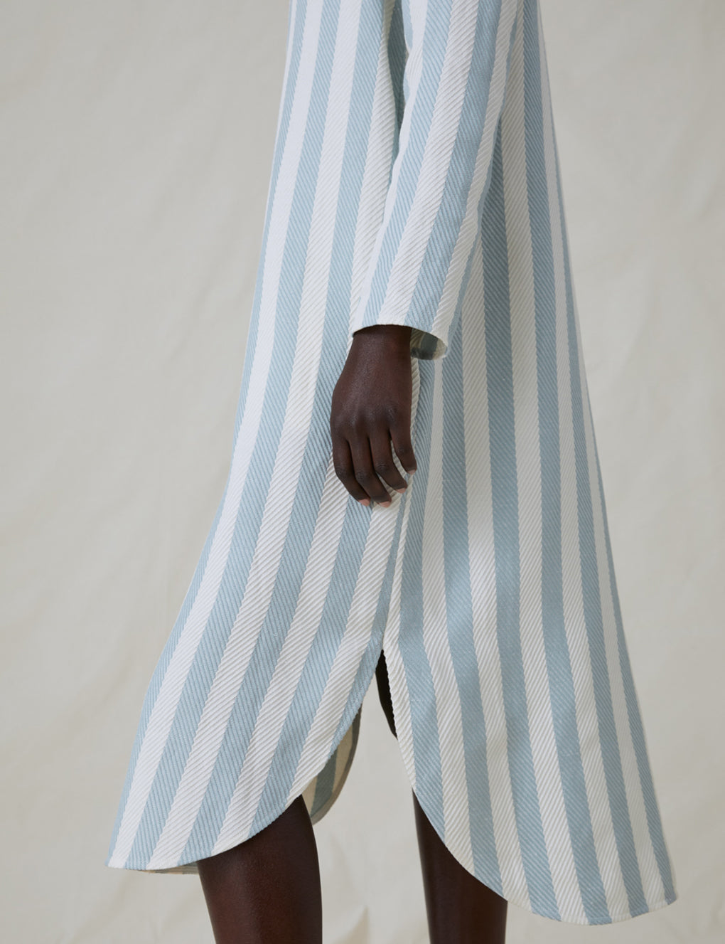 Womens | The New Caftan | Sky Stripe