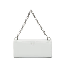 Off-White | Pre-Owned Jitney Quote Wallet on Chain | White
