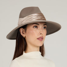 Emmanuelle Wool Felt Fedora | Mink