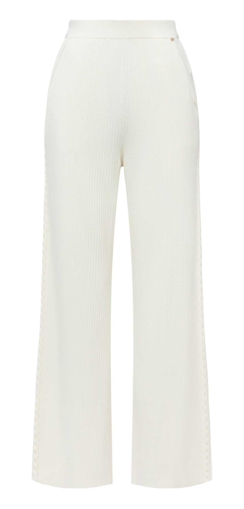 Pleated Pants | White