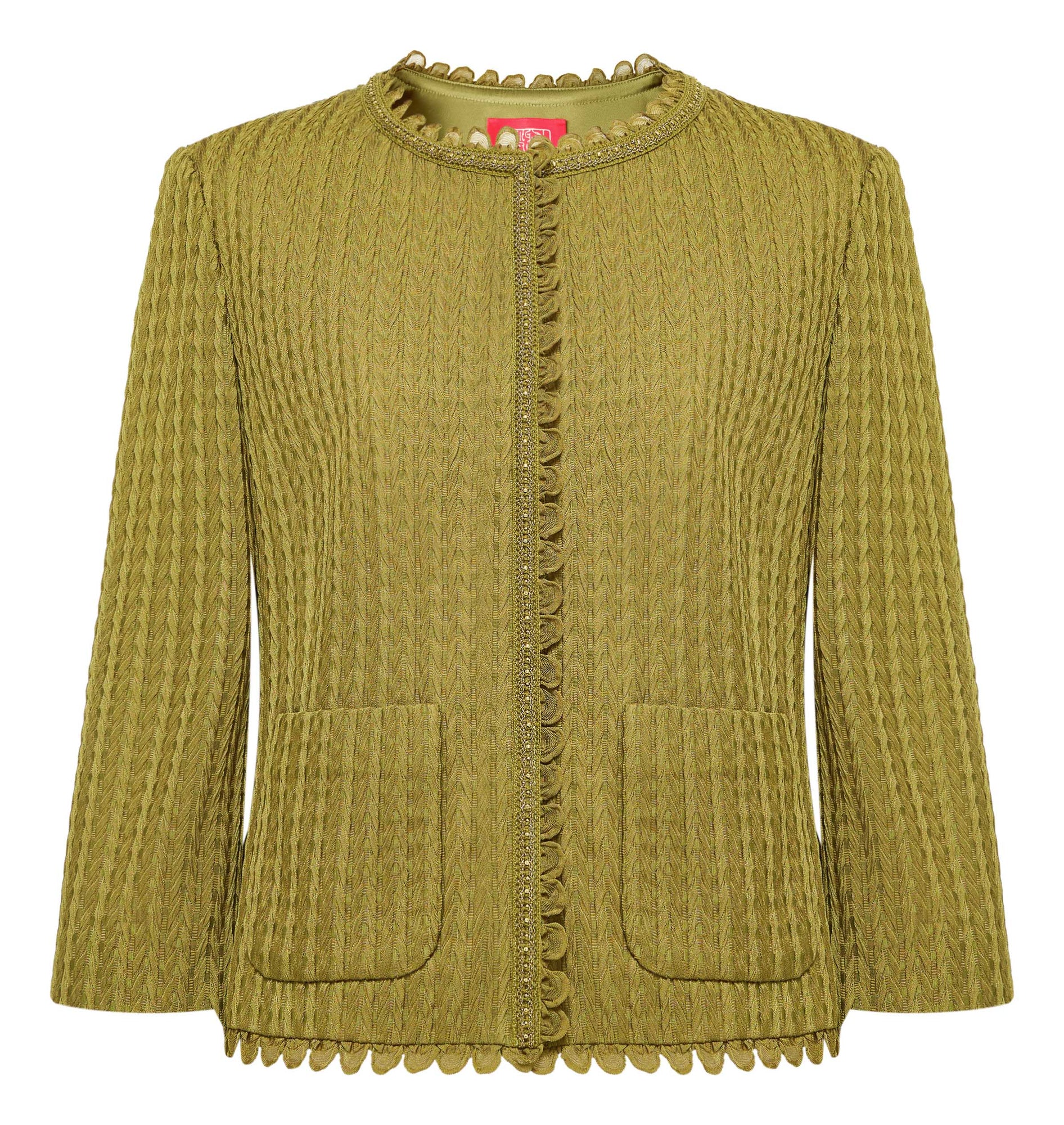 Acetate Lightweight Coat | Green