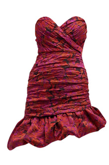 Polina Dress | Pink/Red