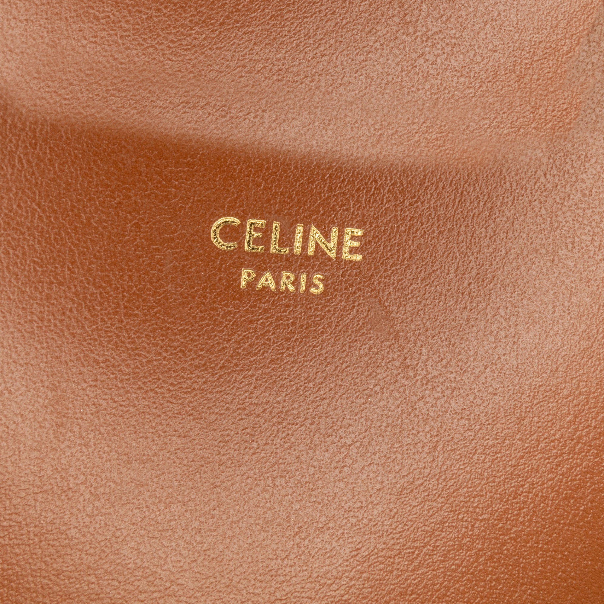 Celine | Pre-Owned Triomphe Coated Canvas Multi Pochette | Brown