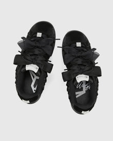 Womens | Expensed Satin Sneaker | Black